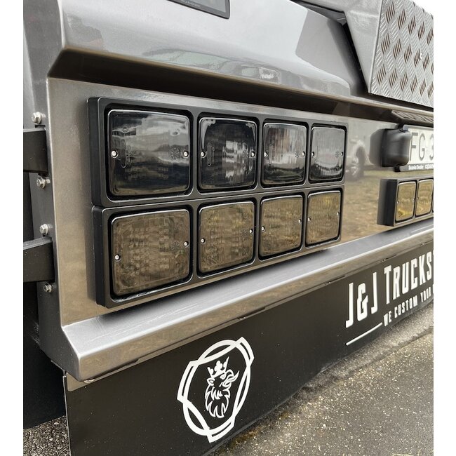 Cadre de montage fin pour 4x feux de marche arrière Izeled