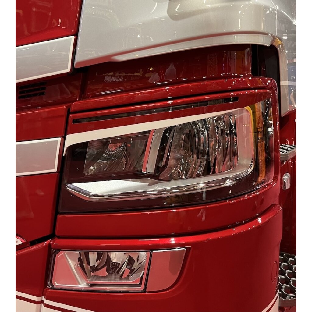 TruckStyle Sweden Headlamp eyebrows for Scania Nextgen