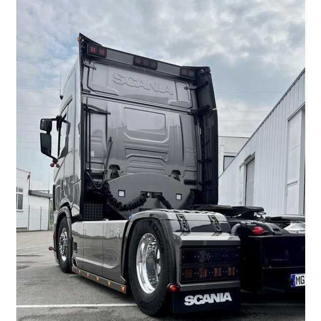 Turbo Truckparts Scania NG Dachspoiler-Lichtleiste inklusive Rahmen
