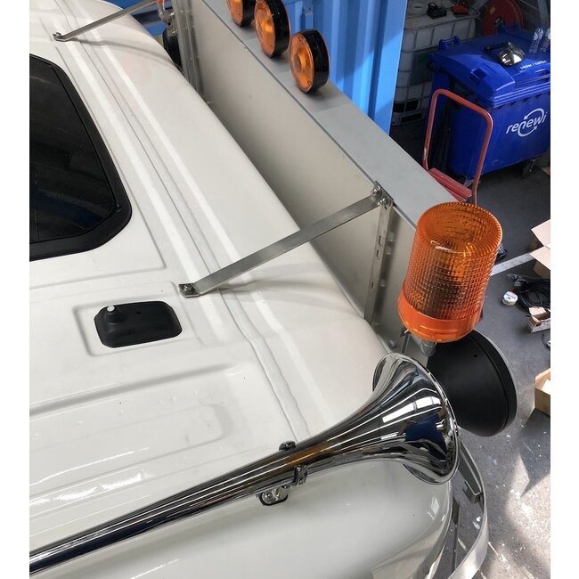 Lightboard brackets (set) Scania NG with Fox Parts sunvisor