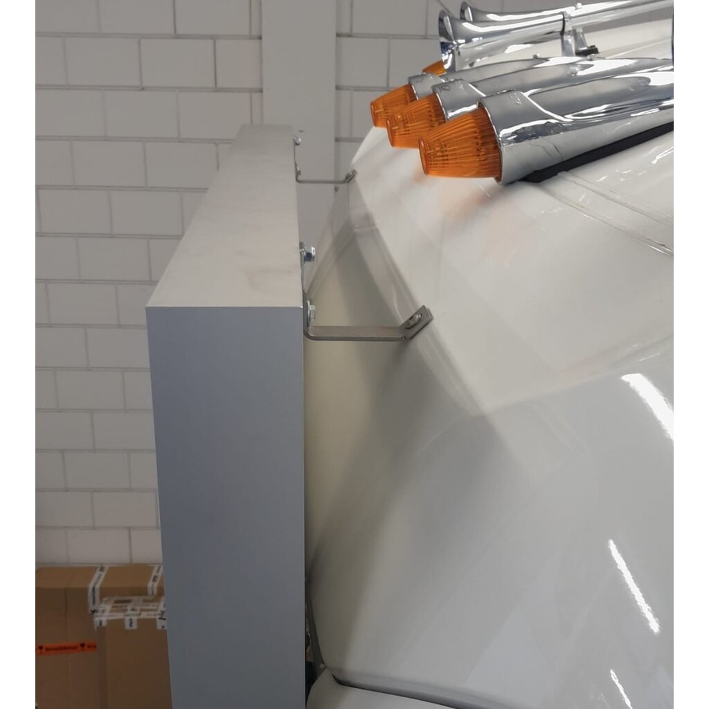 Whiteboard Wandhalterung Set - 20 Metall Halterungen Mit Schrauben Für Sichere Montage