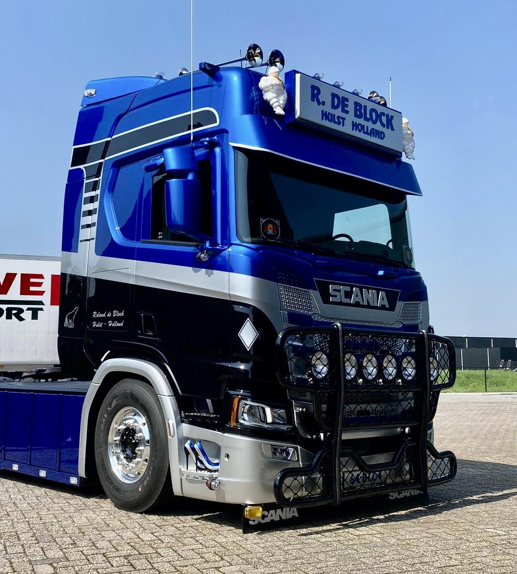 Fox Parts Zonneklep Scania NG Recht 35cm