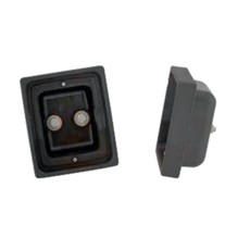 Strands Strands Izeled rubber housing for square light single