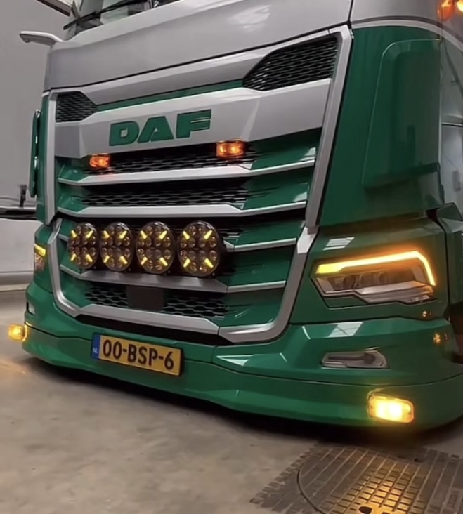 Omkopplingsbara varselljus DAF NG