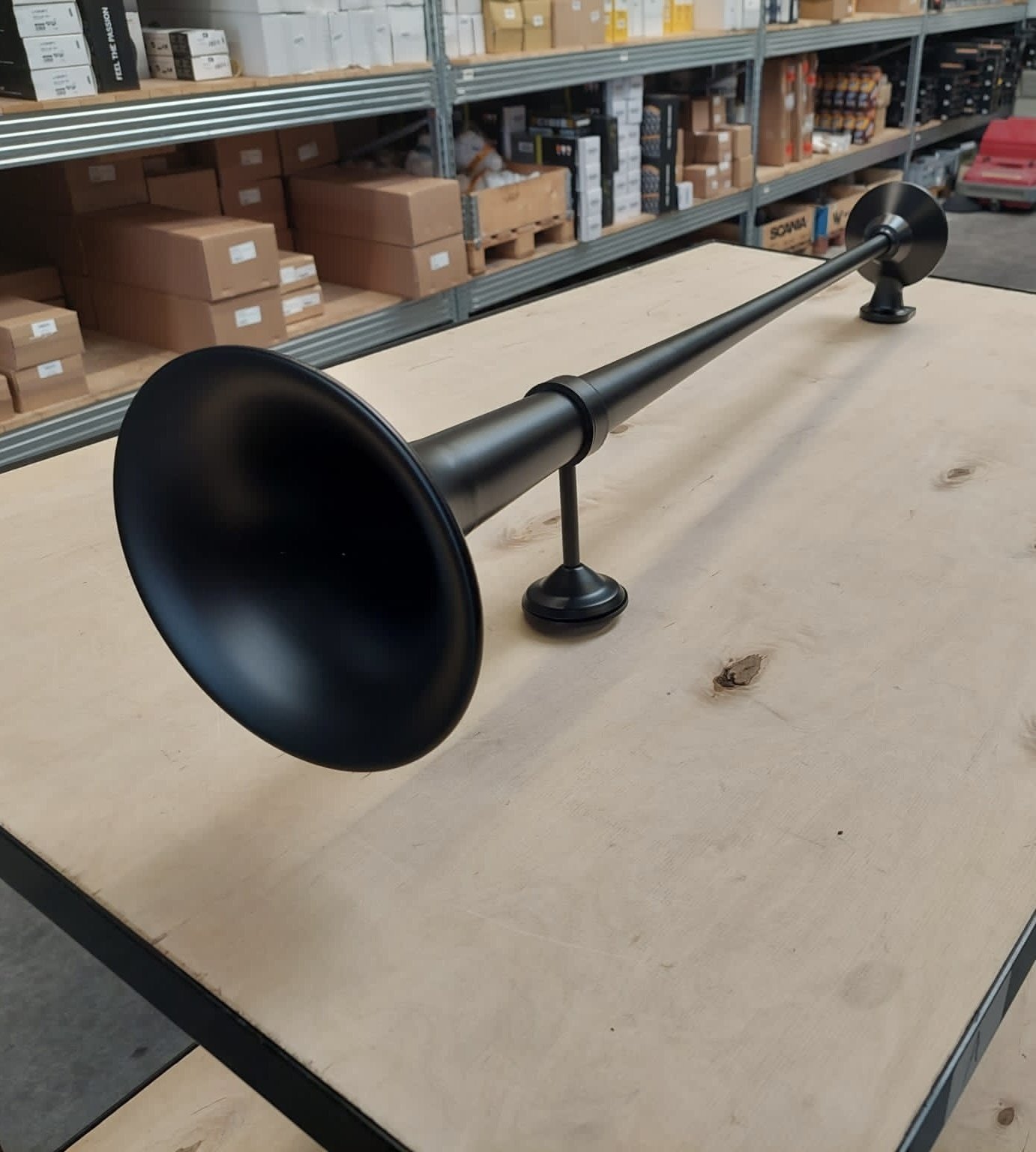 Nedking Nedking Brass Black Air Horn 95cm