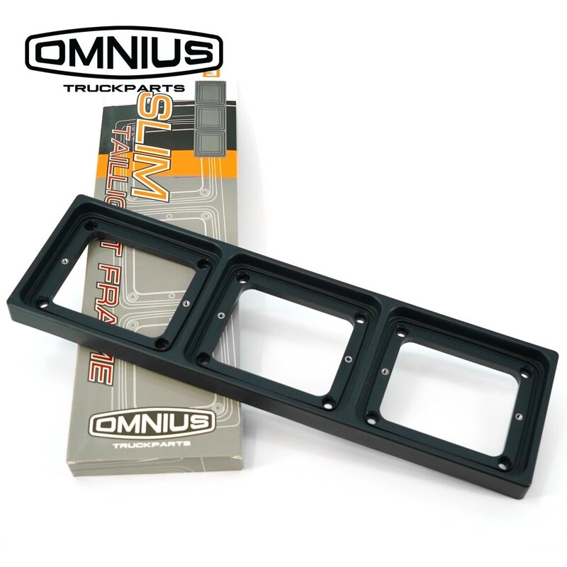 Omnius Omnius slim taillight Frame voor 3x LED achterlichten