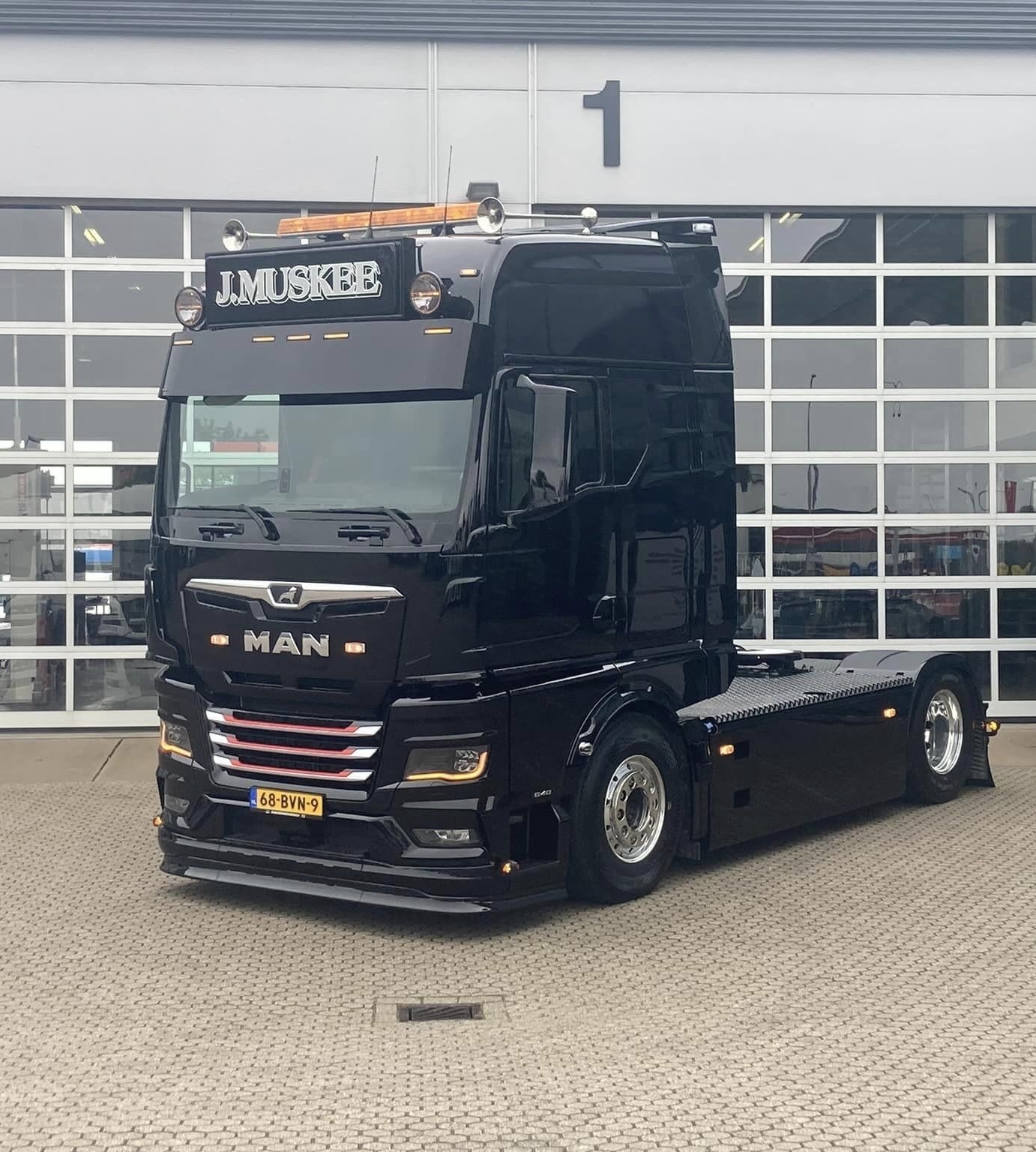 Turbo Truckparts Spoilerlippe fur MAN TGX