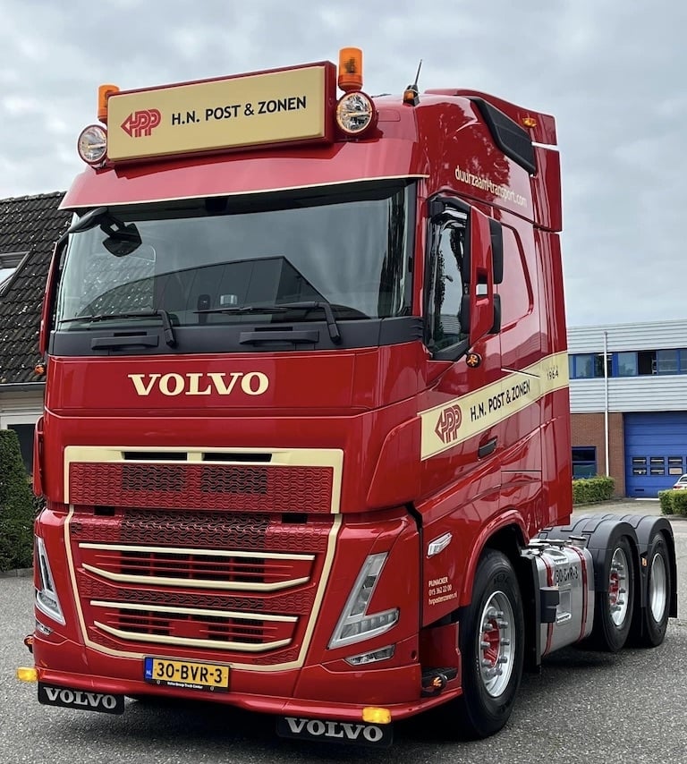 Solarguard Solarguard bumper spoiler Volvo FH4/FH5 9 cm with talmu