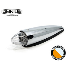 Omnius Omnius LED Torpedo lamp schakelbaar wit/oranje