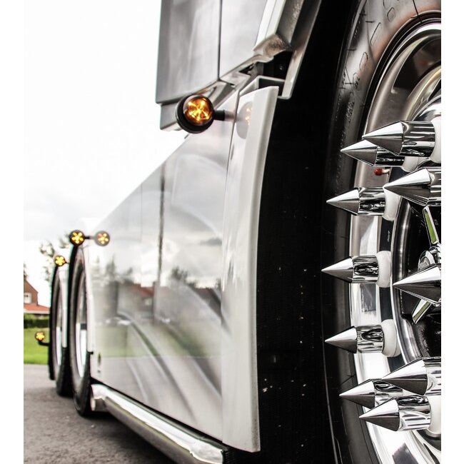 Gylle Black-Line sidemarker - Orange