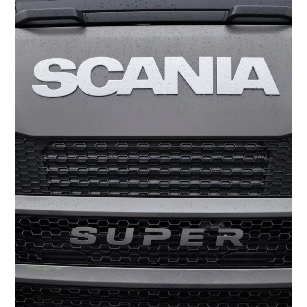 Scania SUPER skylt ny typ