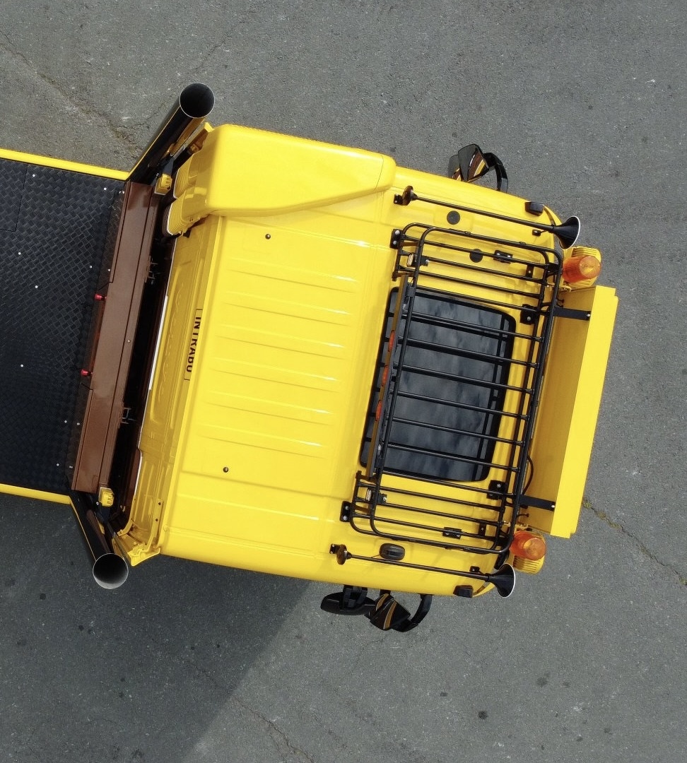 Galerie de toit old school pour Volvo FH4/FH5