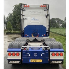 Scania Turbo Truckparts Fahrgestellschutz aus Edelstahl Scania