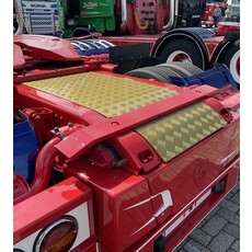 Scania Turbo Truckparts Fahrgestellschutz aus Edelstahl Scania