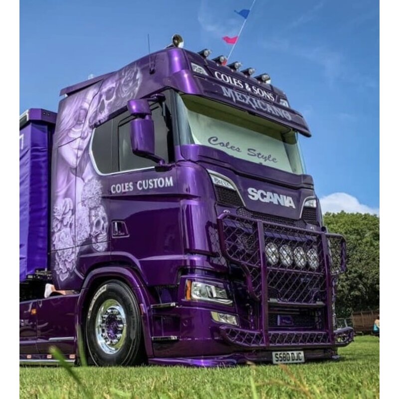 Coles Custom Coles Custom kofangerspoiler Scania NextGen lav kofanger