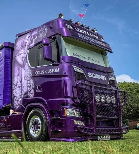 Coles Custom Coles Custom Onderspoiler Scania NextGen lage bumper