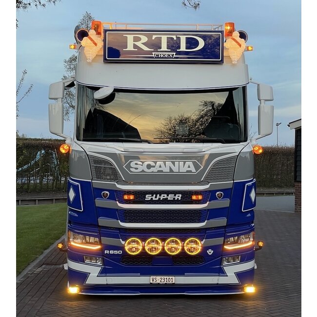 Turbo Truckparts Unterfahrschutz Scania NextGen niedrige Stoßstange mit Talmu's