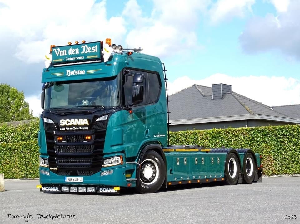 Coles Custom Mexicano Zonneklep voor Scania NextGen