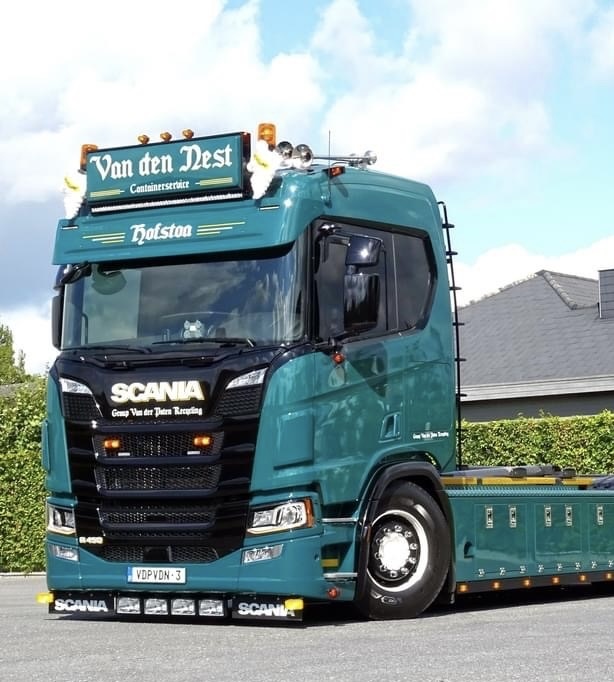 Coles Custom Mexicano Zonneklep voor Scania NextGen