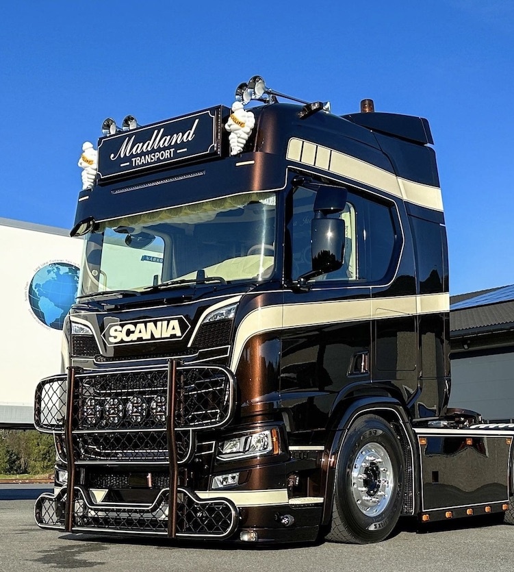 Fox Parts Zonneklep Scania NextGen Recht 34cm met Siberia 42" of 50"