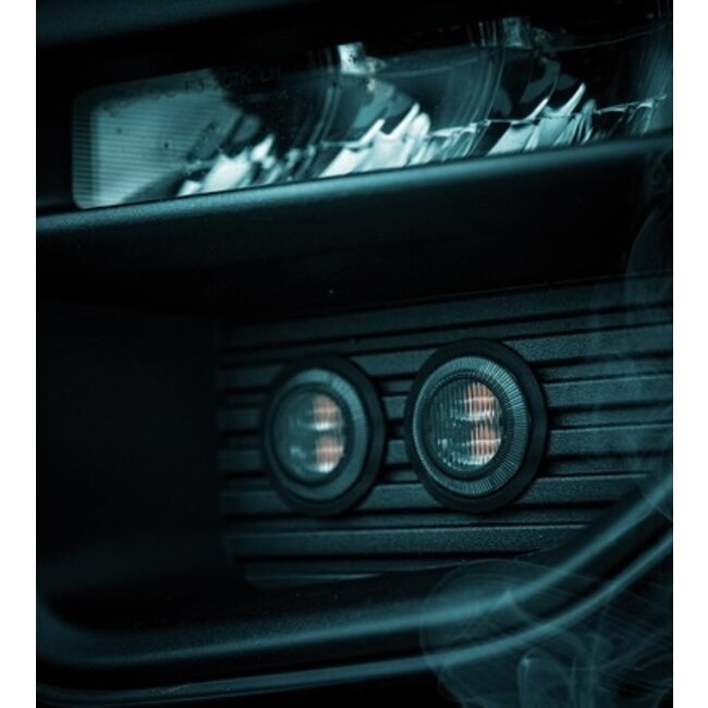 Strands Dark Knight Gloria flash med røget glas