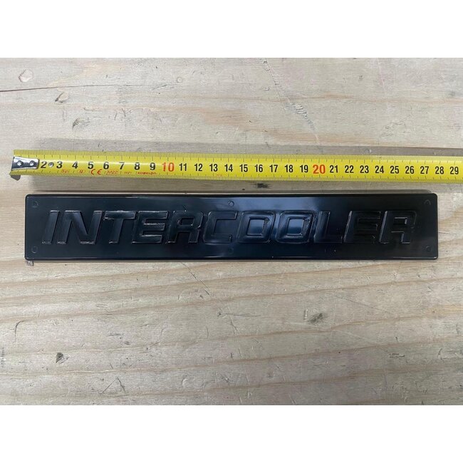 Scania Intercooler skilt