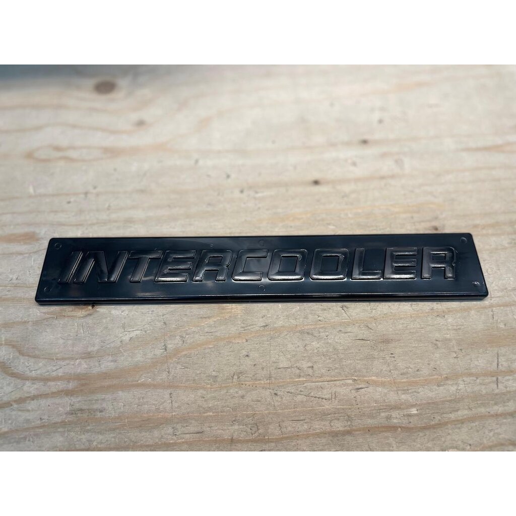 Oldskool Scania intercooler sign