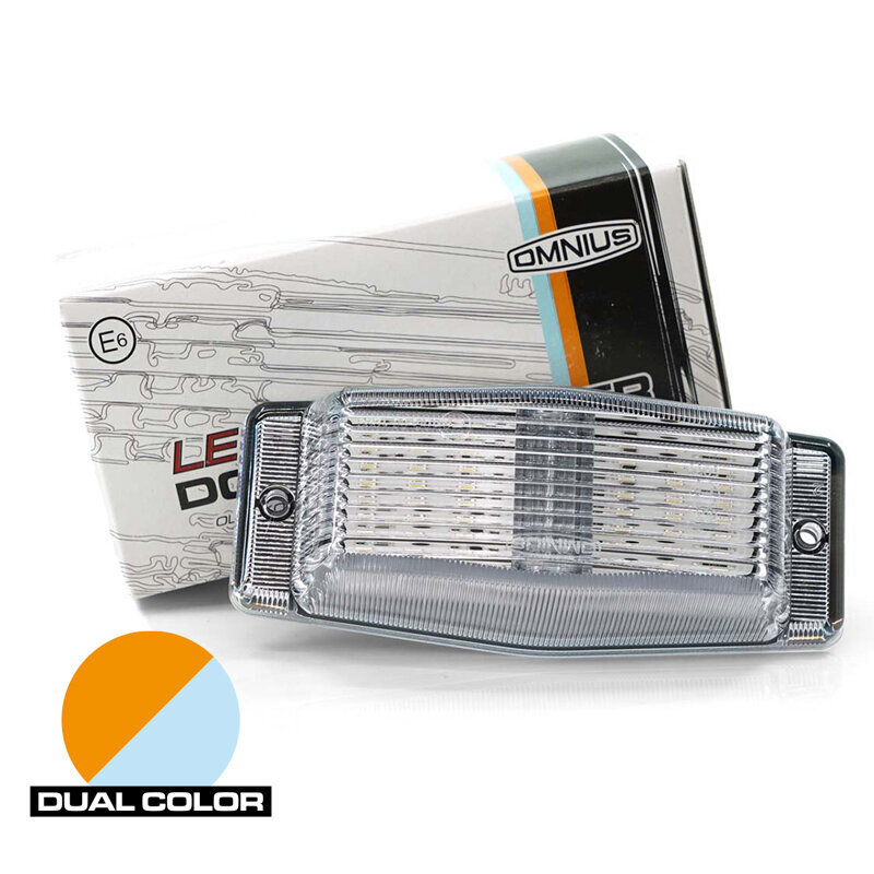 Feu de position LED pour pare-soleil Scania 2016+ en orange et blanc