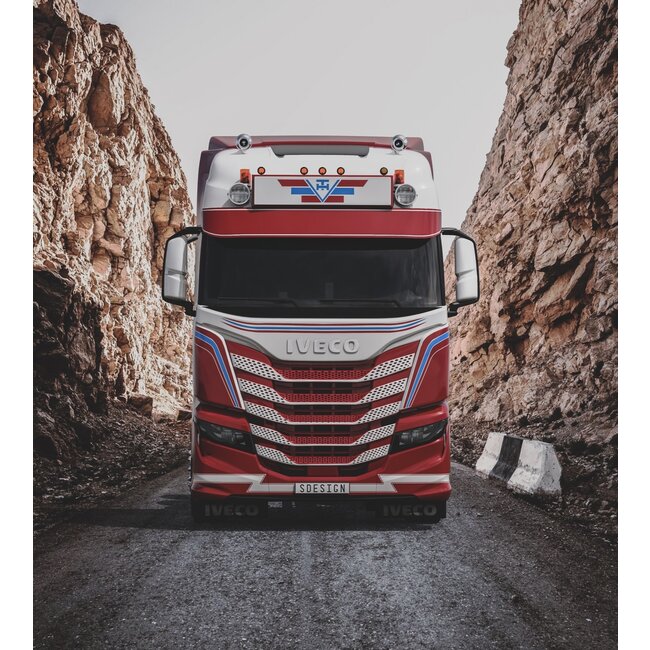 Fox Parts lågt solskydd för Iveco S-Way