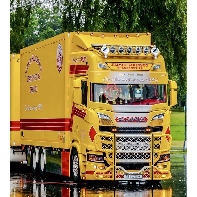 Visière Fox Parts Scania NextGen droit 34 cm