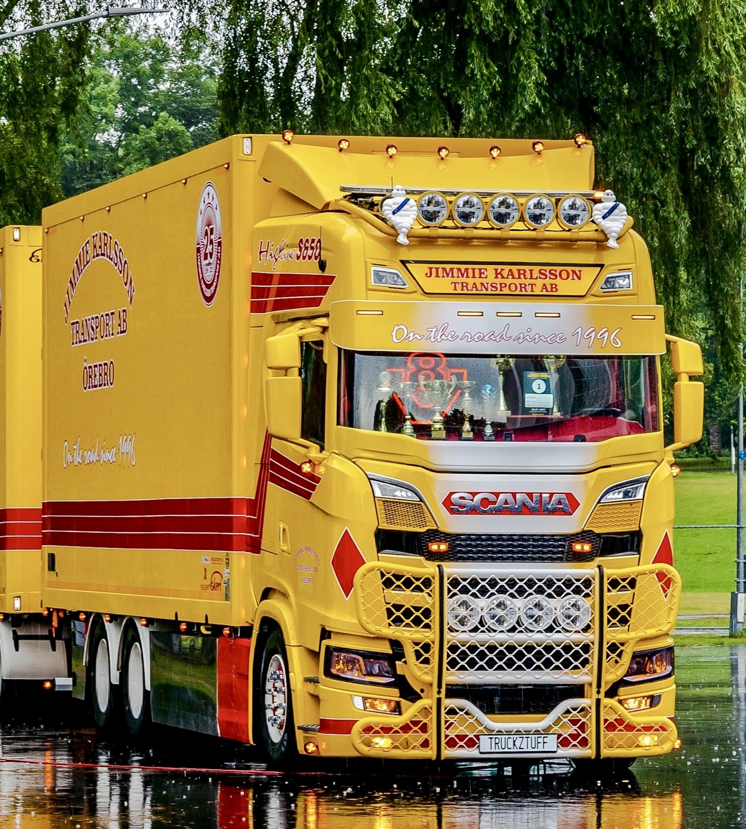 Fox Parts Zonneklep Scania NextGen Recht 34cm