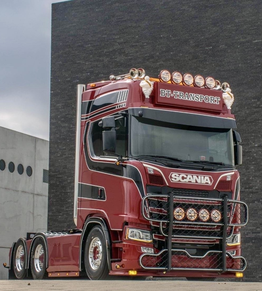 Fox Parts Zonneklep Scania NextGen Rond 35cm