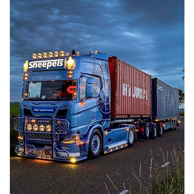 Visière Fox Parts Scania NextGen droit 34 cm