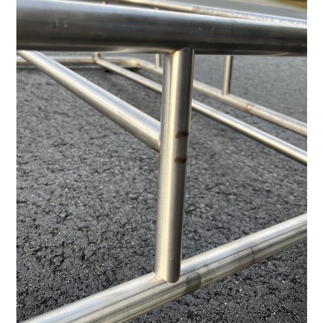 Turbo Truckparts roof rack Scania NG stainless steel