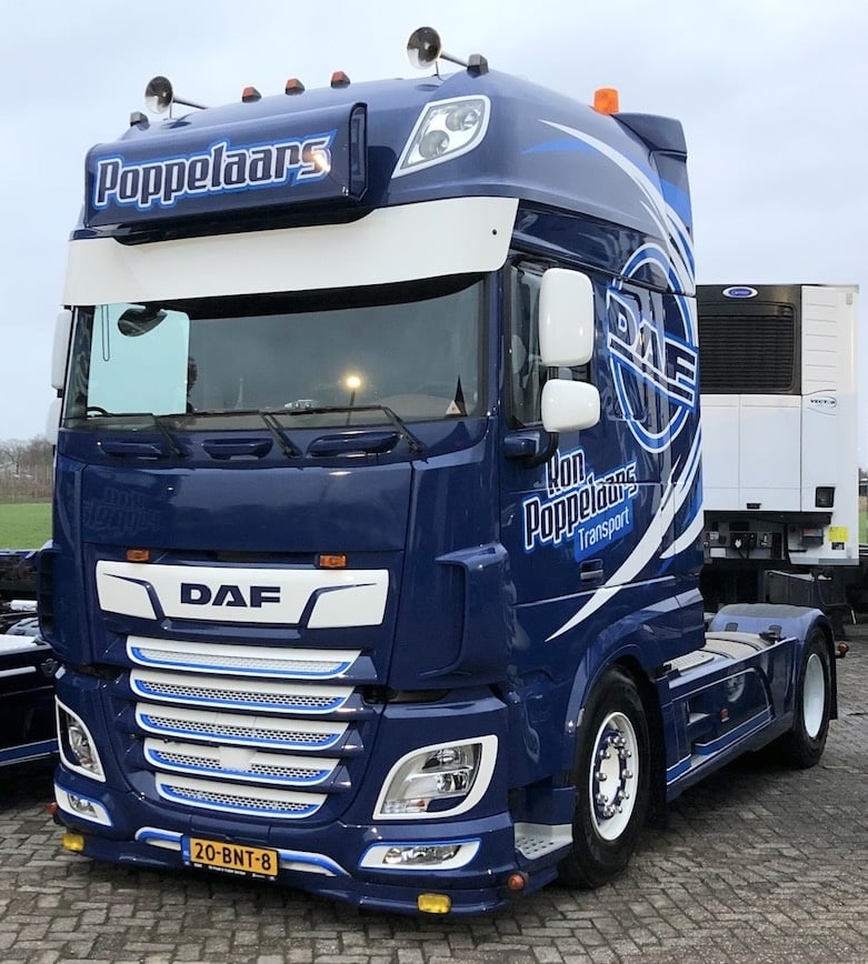 DAF Wsporniki do do neonu dachowego (komplet) DAF SSC