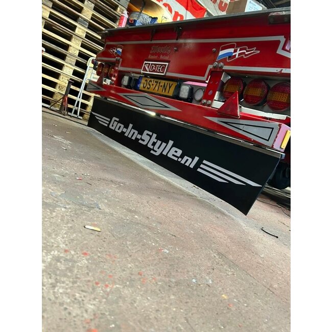 Turbo Truckparts support de bavette rabattable pour pare-chocs arrière !