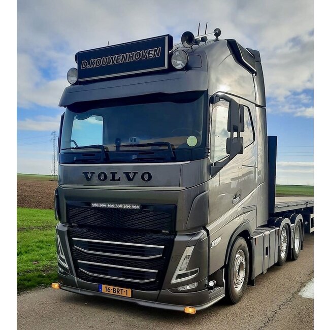 Solarguard bumper spoiler Volvo FH4/FH5 9 cm with talmu