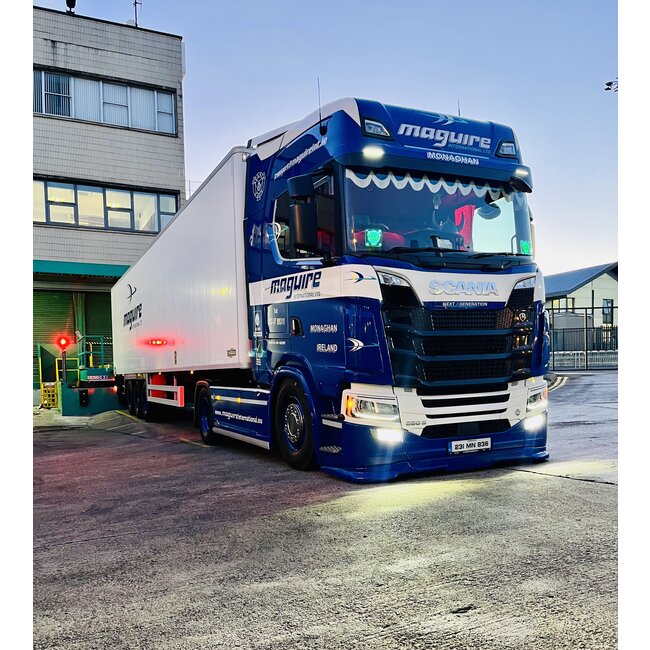 Coles Custom Spoilerlippe für den Scania NextGen mittlere Stoßstange