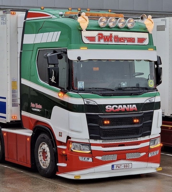 TruckStyle Sweden Zonneklep Scania NextGen 35cm