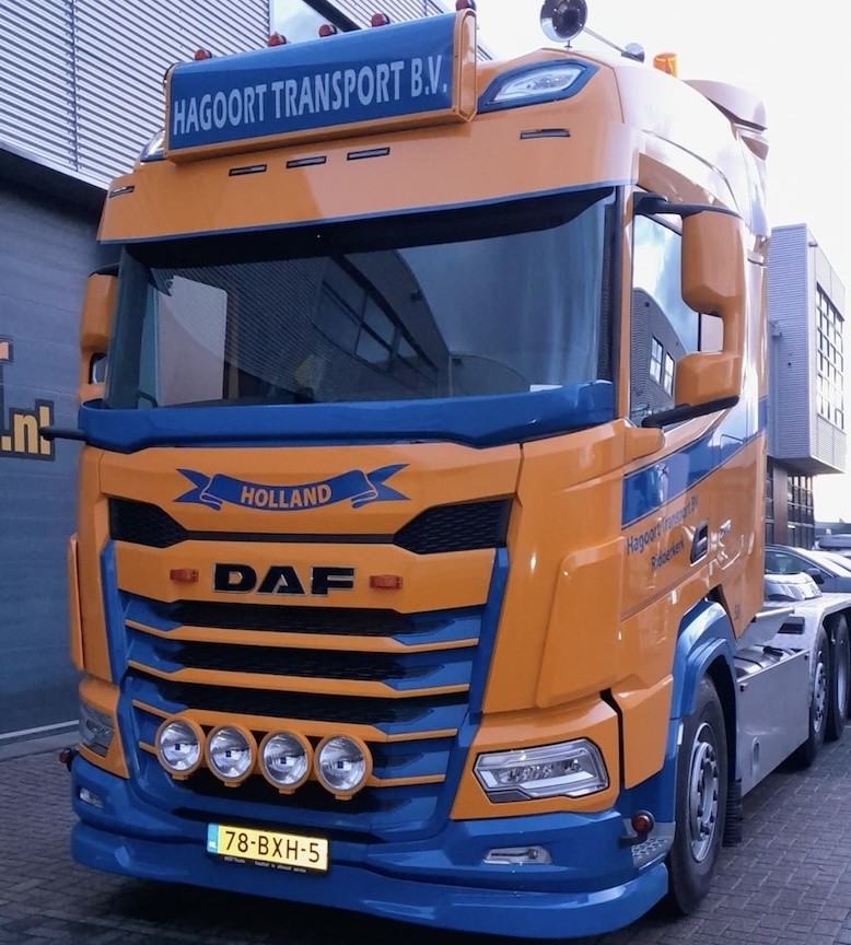 Coles Custom Spoiler sous pare-chocs avant Coles Custom DAF XF / XG / XG+