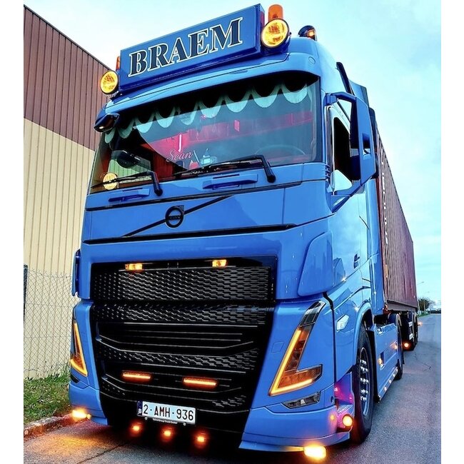 Feux de jour commutables Volvo FH5 + Aero - orange/blanc/clignotant