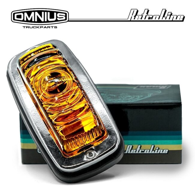 Omnius Retroline Rmax oldskool lamp! - Glazen lens