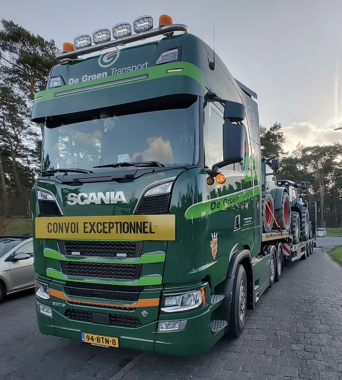 Fox Parts Zonneklep Scania NextGen Recht 34cm met Siberia 42" of 50"