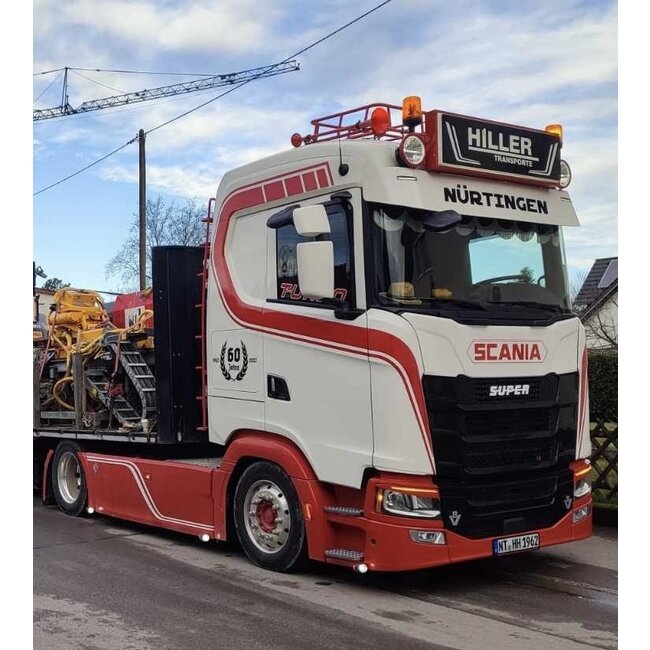 Fox Parts-solskydd, Scania NextGen, rakt 35 cm