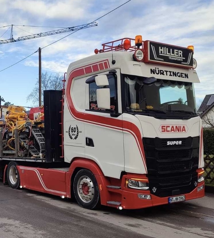 Fox Parts Zonneklep Scania NG Recht 35cm