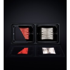 Strands Strands slim taillight Double horizontal frame for LED taillights