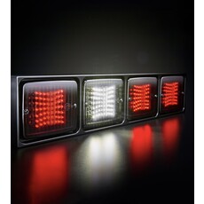 Strands Strands slim taillight Frame voor 4x LED achterlicht