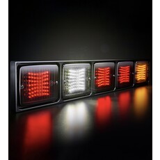 Strands Strands slim taillight Frame voor 5x LED achterlichten