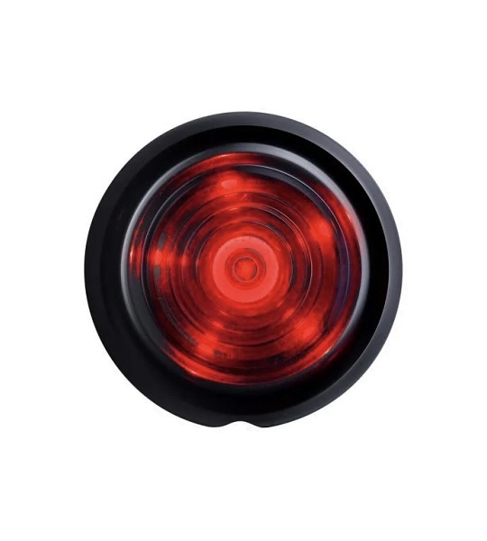 Strands dark knight Viking breedtelamp rood LED
