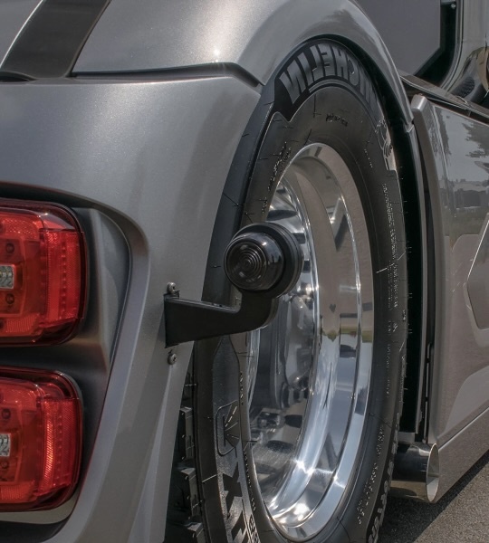 Strands dark knight Viking breedtelamp wit LED